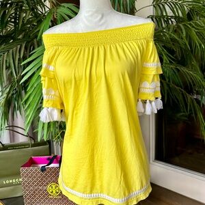 Lilly Pulitzer Off Shoulder Top